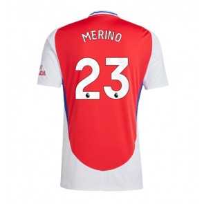 Arsenal Mikel Merino #23 Hjemmebanetrøje 2024-25 Kort ærmer